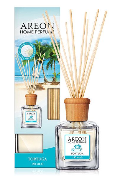Ароматизатор интерьерный (Tortuga/Тортуга) (150 мл) Home Perfume Sticks (аромо-жидкость, палочки) - AREON 704HPL07