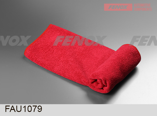 Салфетка из микрофибры, 40*40см, красный - Fenox FAU1079