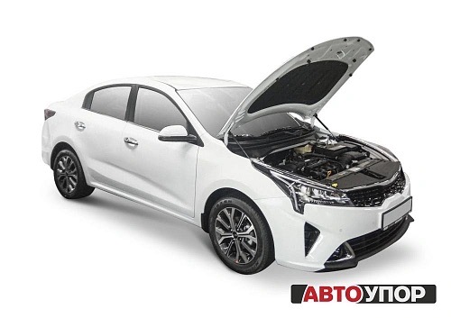 Амортизаторы капота (2 шт.) Kia Rio/Rio X-Line 2017-> Rival АвтоУпор ukirio031 - Автоупор UKIRIO031