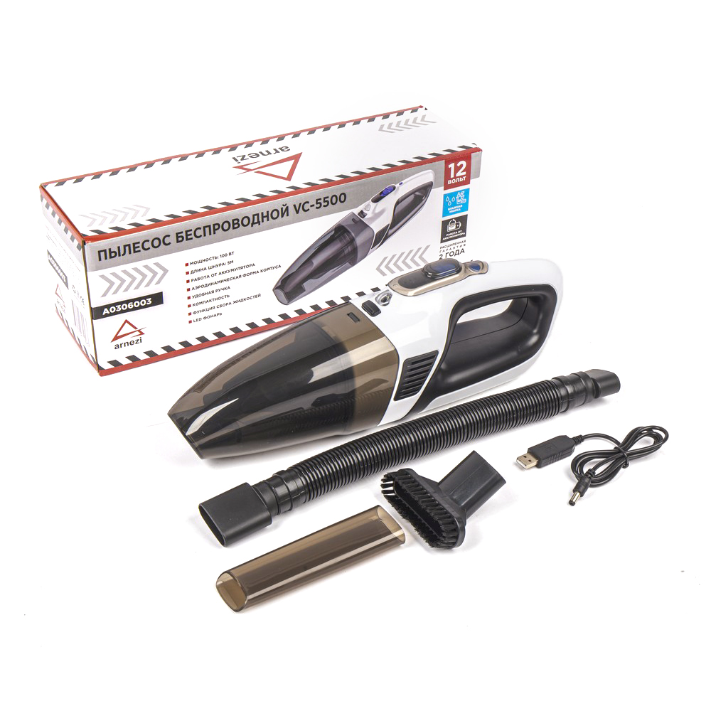 Пылесос vc-5500 аккумуляторный (6000mAH) - ARNEZI A0306003