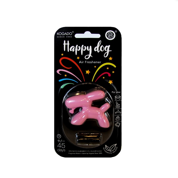 Ароматизатор полимерный Happy Dog на кондиционер BlackOpium - KOGADO 3302