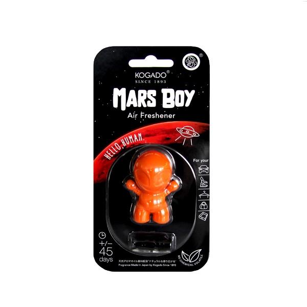 Ароматизатор полимерный Mars Boy на кондиционер White Musk - KOGADO 3321
