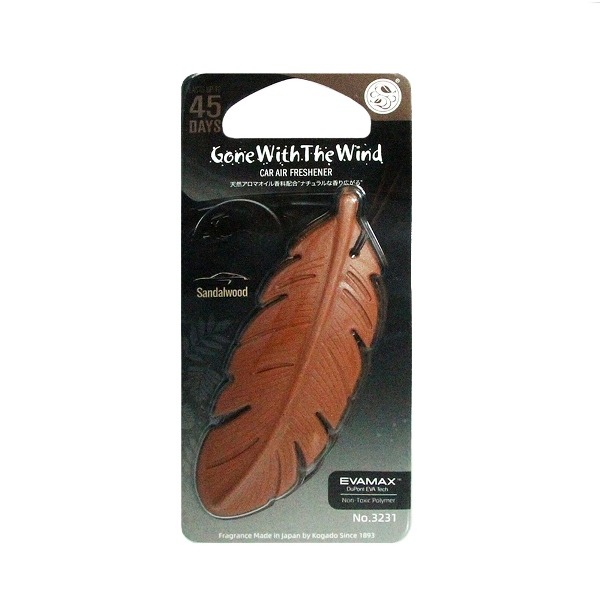 Ароматизатор полимерный Gone with the wind подвесной Sandalwood/Aloeswood - KOGADO 3231