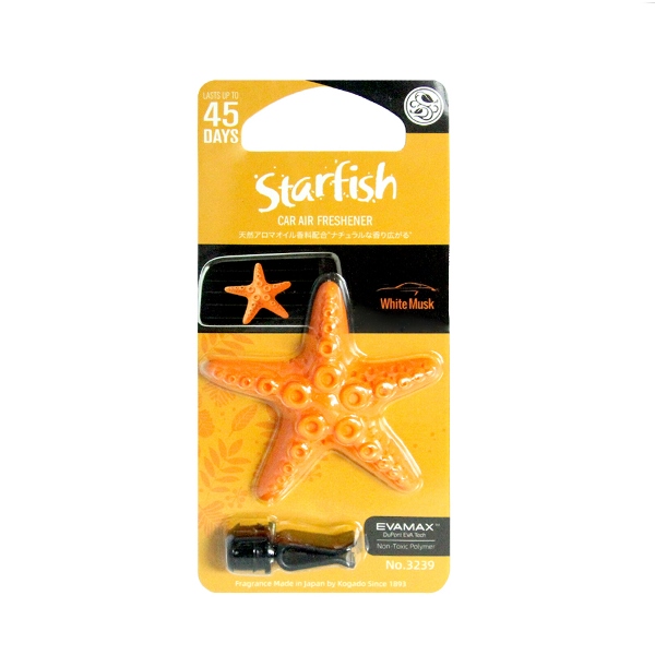 Ароматизатор полимерный Starfish на кондиционер White Musk - KOGADO 3239