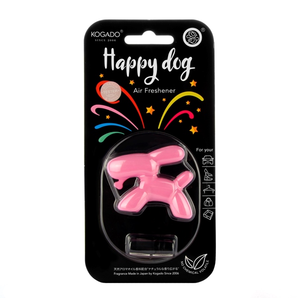 Ароматизатор полимерный Happy Dog на кондиционер Rich Flora - KOGADO 3308