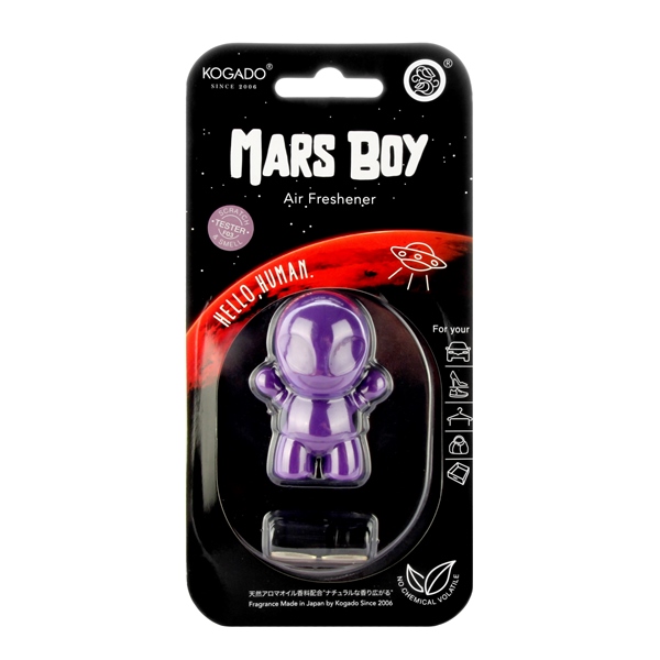 Ароматизатор полимерный Mars Boy на кондиционер New Car - KOGADO 3330