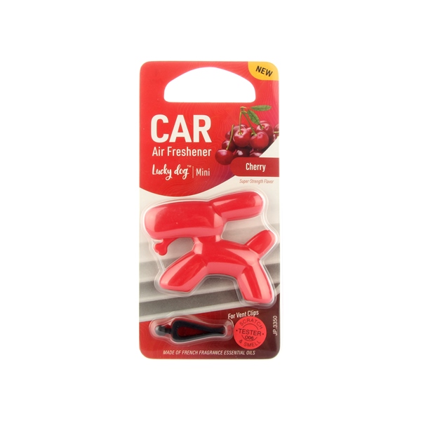 Ароматизатор полимерный Lucky Dog Mini на кондиционер Cherry - KOGADO 3350