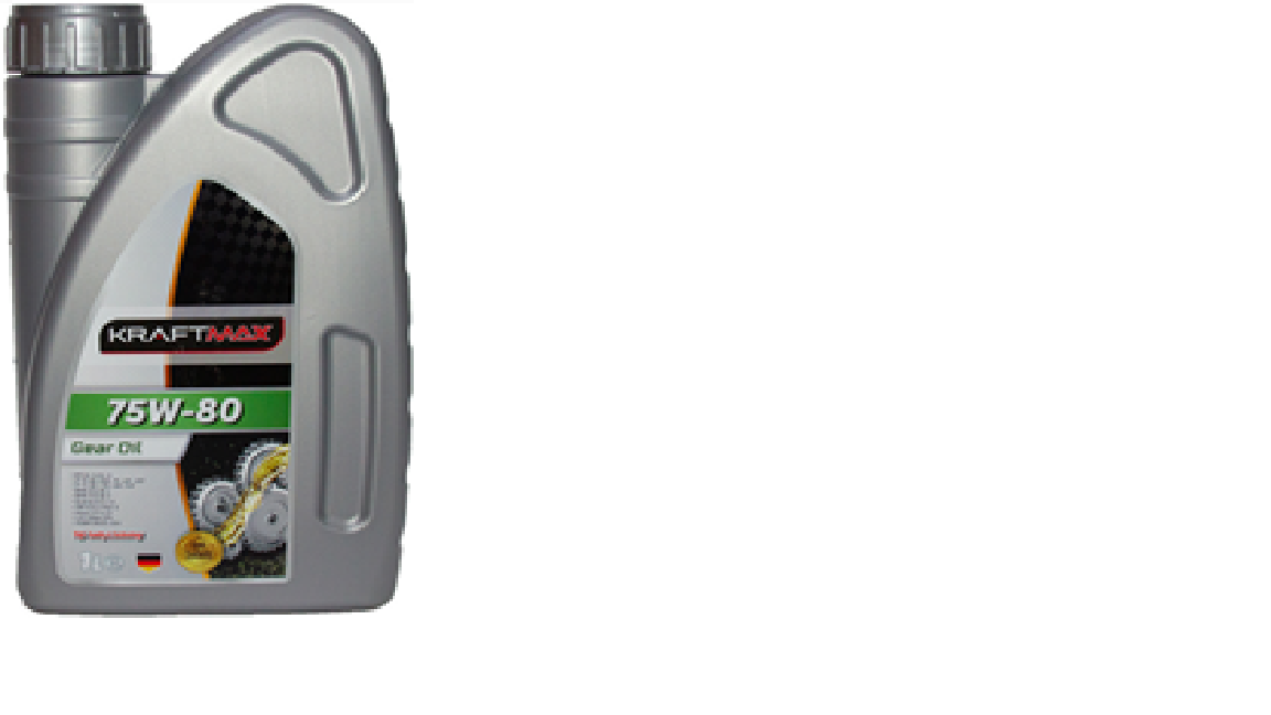 Масло трансмиссионное синтетическое 75w-80 1л - KRAFTMAX KM300/1