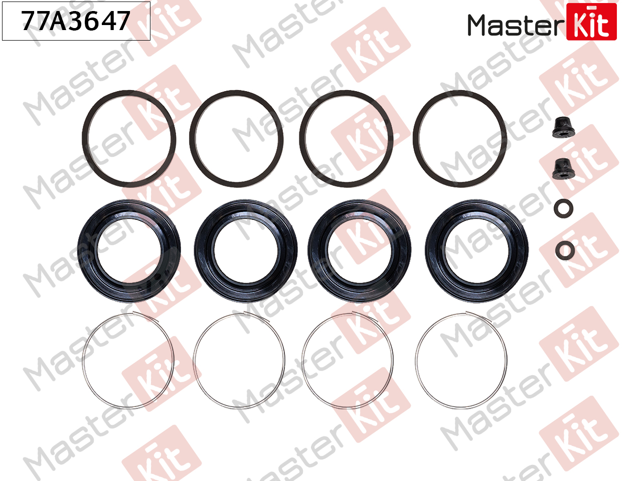 Ремкомплект тормозного суппорта - Master KiT 77A3647