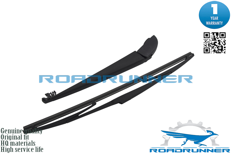 Щетка стеклоочистителя задняя с рычагом 410 мм - RoadRunner RR-410-R-8