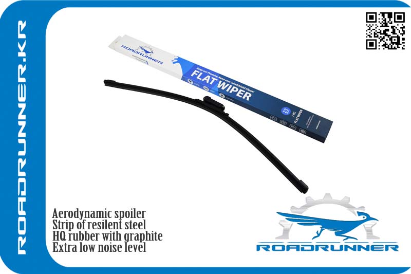 Щетка стеклоочистителя бескаркасная 580 мм - RoadRunner RR-580-F-2