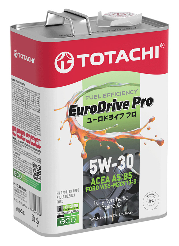 5w-30 eurodrive PRO FE SL, a5/b5 4л (синт. мотор. масло) - Totachi E7904