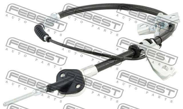 Трос стояночного тормоза - Febest 12100-H1F