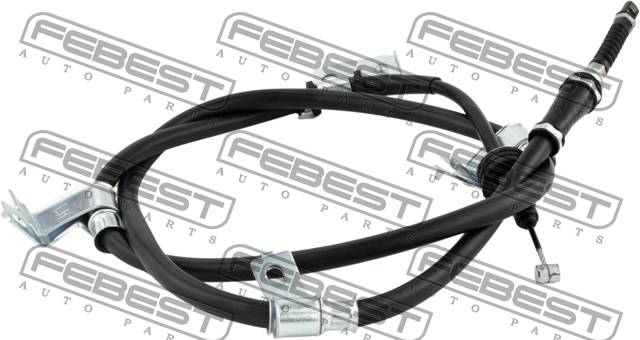 Трос стояночного тормоза - Febest 12100-I30LH
