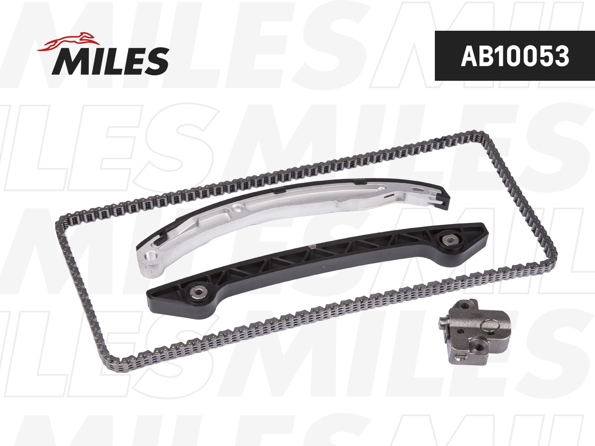 Комплект цепи ГРМ mazda 6 2.3 без звездочек - Miles AB10053