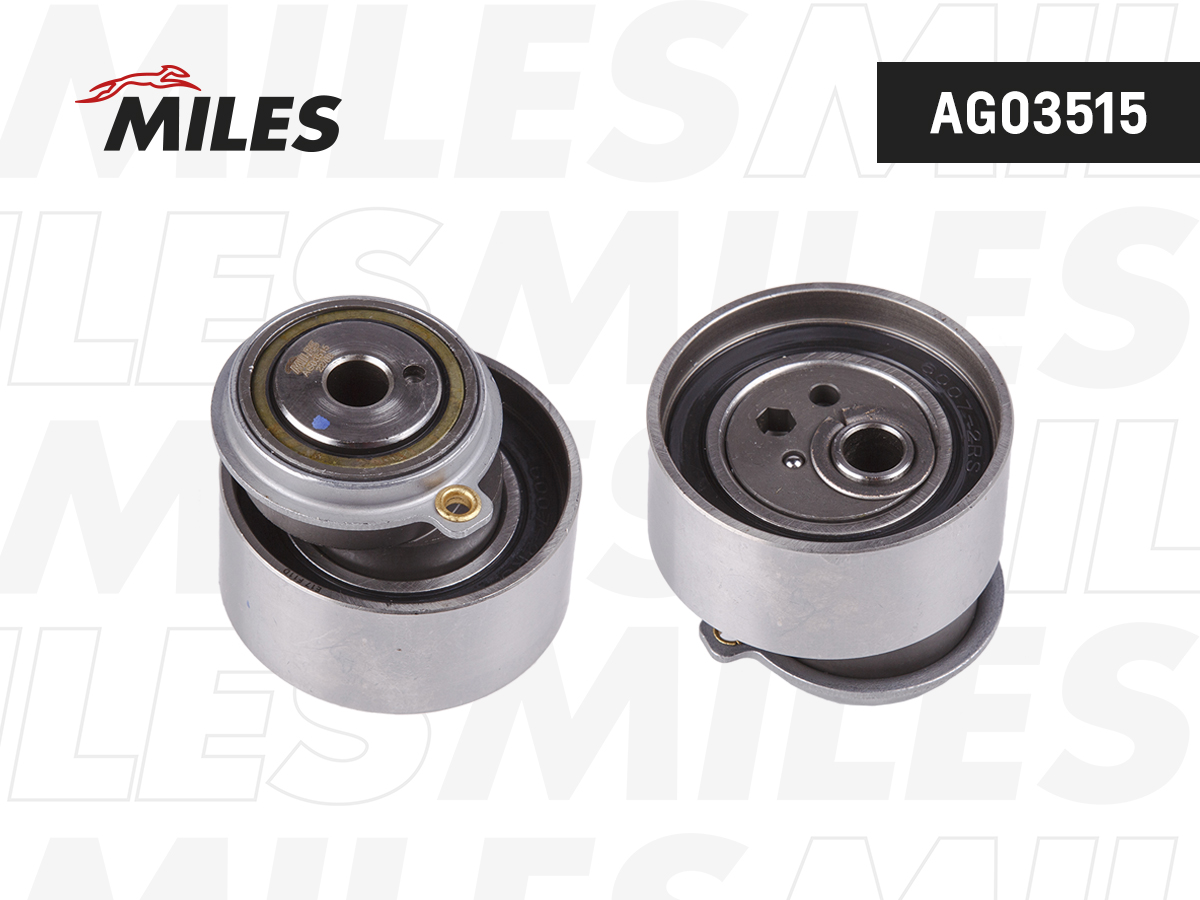 Ролик приводного ремня mazda 323(bj) 1.9 98-04 / 626(ge/gf) 1.8 91-02 / Premacy 1.9 99-05 - Miles AG03515