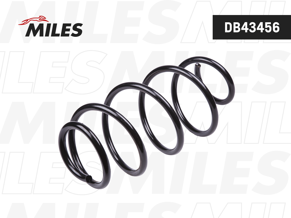 Пружина подвески ford mondeo IV 2.0 седан/хетчбек 03/07- передняя - Miles DB43456