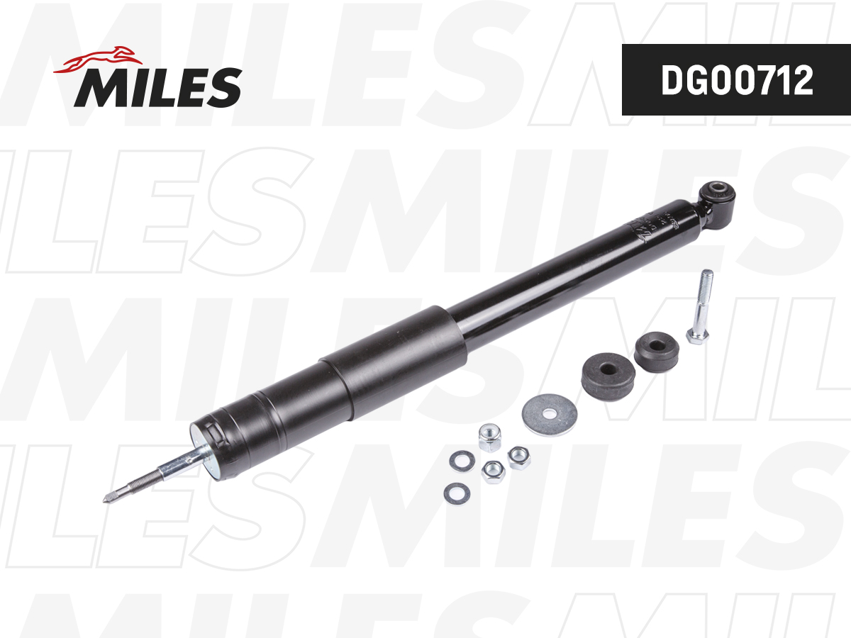 Амортизатор mercedes benz c180-280(w202) 93-01 зад.газ - Miles DG00712