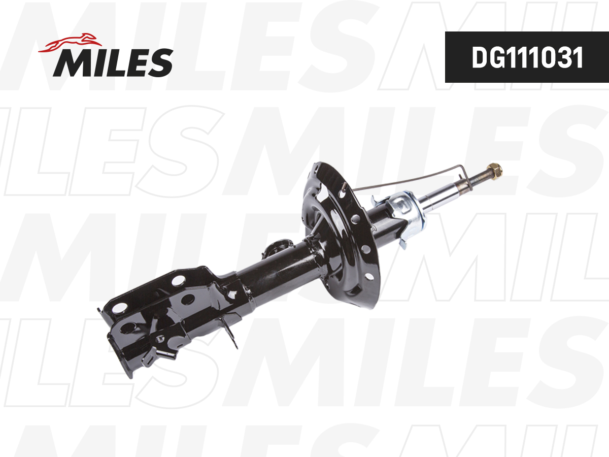 Амортизатор Honda Jazz/Fit 14- пер.лев.газ - Miles DG111031