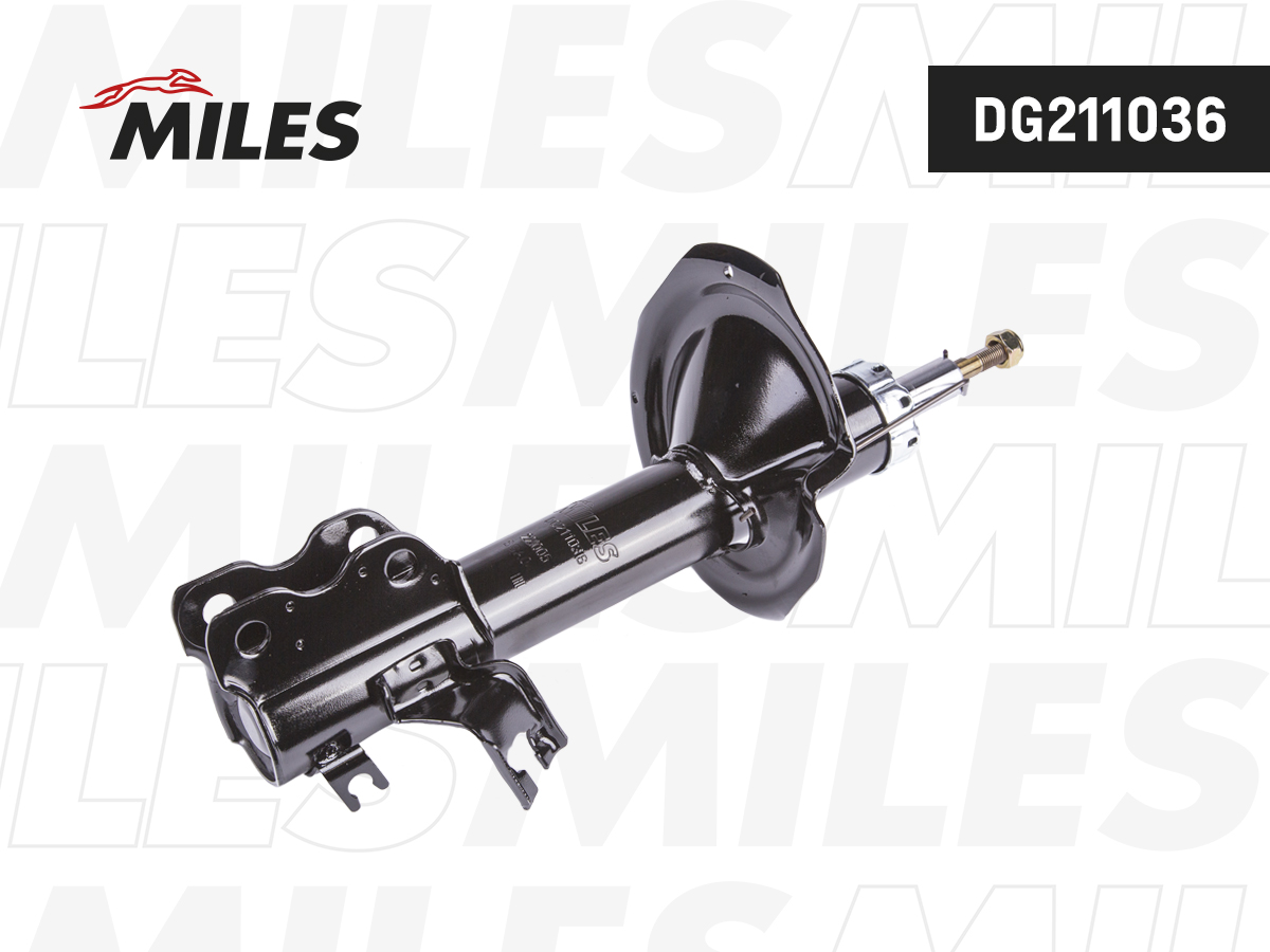Амортизатор nissan maxima QX A33 08/00- пер.прав.газ. - Miles DG211036