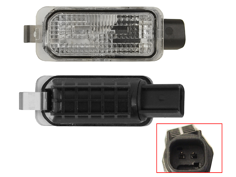 Фонарь освещения номер.знака ford transit 14-/focus 04-11 hb/kuga 08-12/ fiesta 08-/ s-max 08-/ gala - SAT ST-5105886