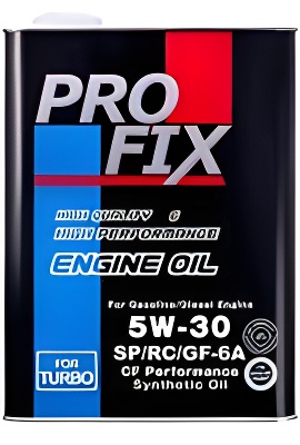 Масло моторное синтетическое 4л - Engine Oil 5w30 sp/gf-6 - PROFIX SP5W30C