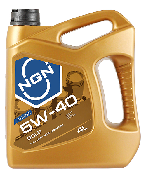 5w-40 gold a-line sn/cf 4л (синт. мотор. масло) - NGN V272085302