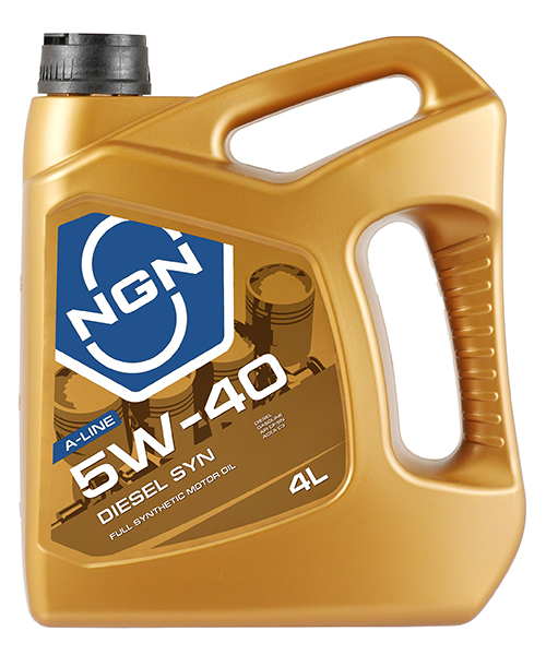 5w-40 diesel SYN a-line cf/sn 4л (синт. мотор. масло) - NGN V272085330