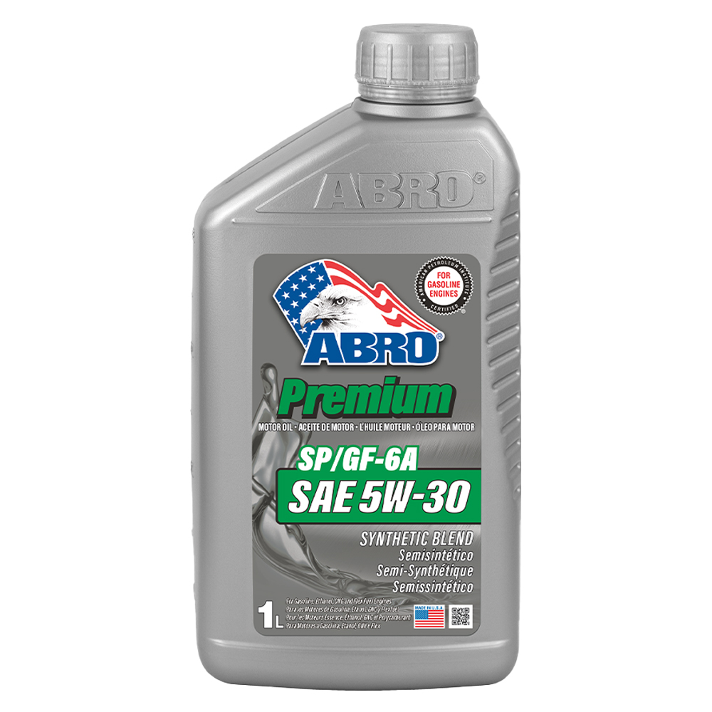 Масло моторное полусинтетическое SAE 5w30 SP (1 л) - ABRO MOSB530SP1L