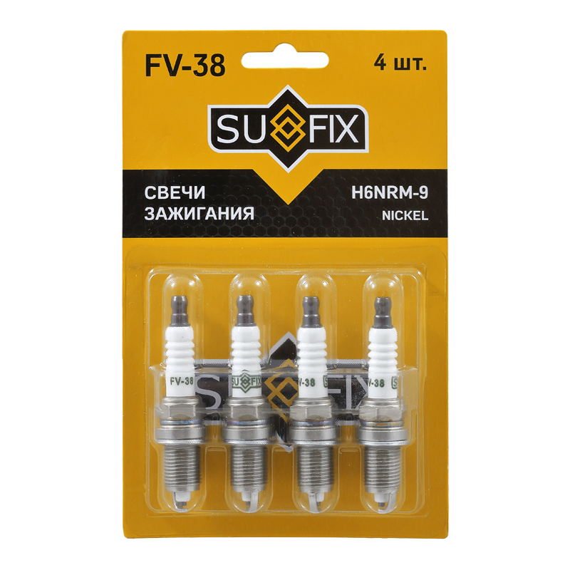 Свеча зажигания (Nickel) - SUFIX FV-38