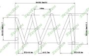 Пружина подвески передней Toyota Avensis (t25) 1.6-2.4 03-08 - SENSEN SCP10197