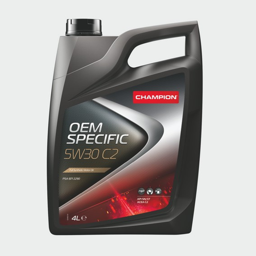 Масло моторное 5w30 синт. OEM specific С2 sn/cf, c2-16 (4л) () - Champion 8209710