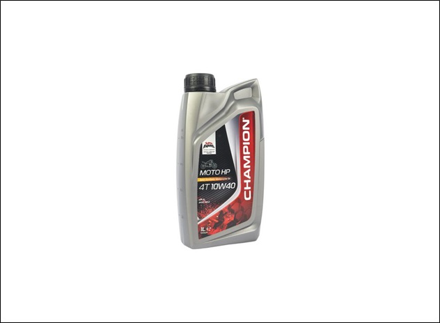 Масло моторное 10w40 п/синт. HP 4T (мотоцикл) (1л) () - Champion 8233852