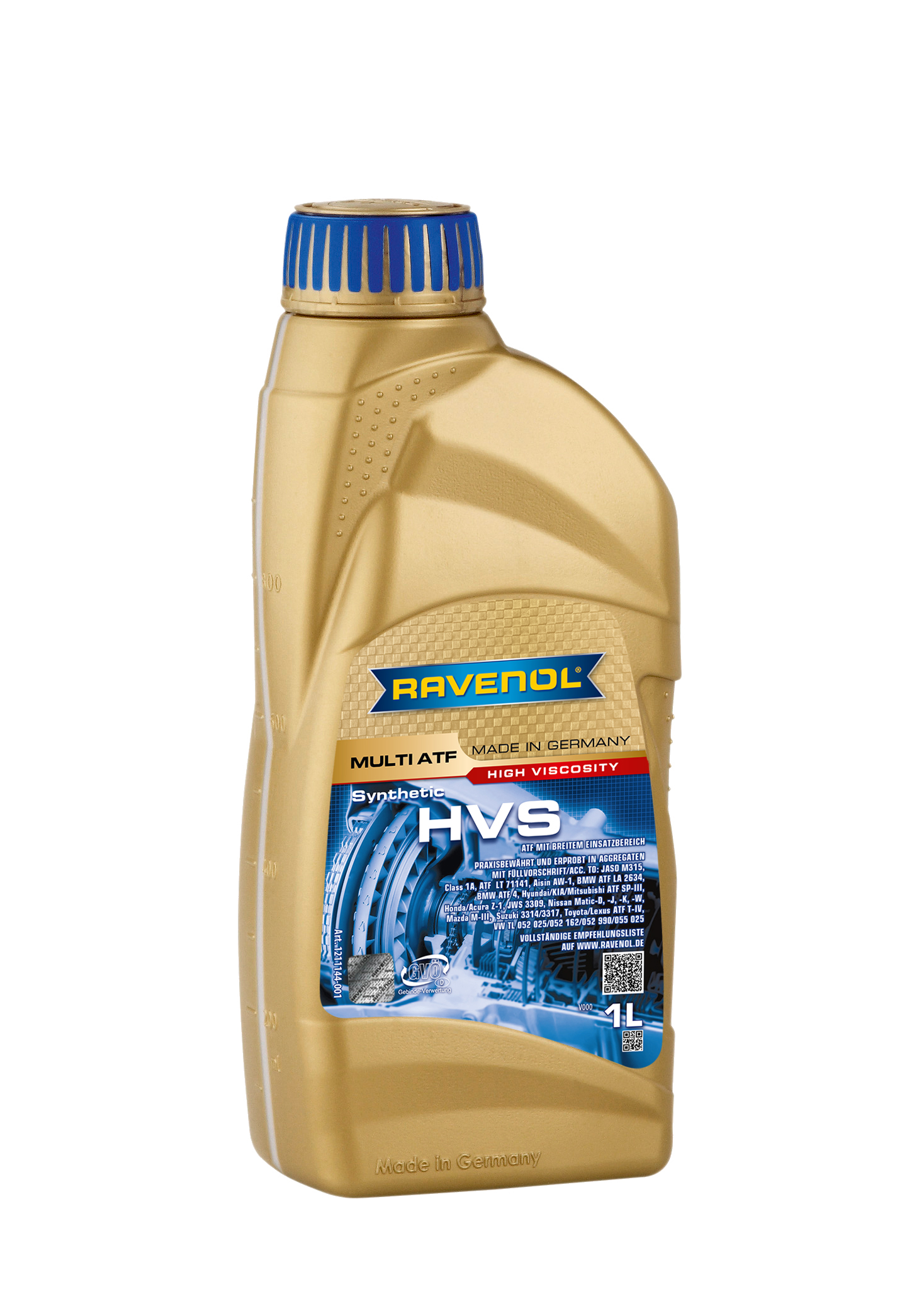 Multi ATF HVS Fluid 1л Allison c3/c4 MB 236.11 VW TL 055 025 - RAVENOL 121114400101999