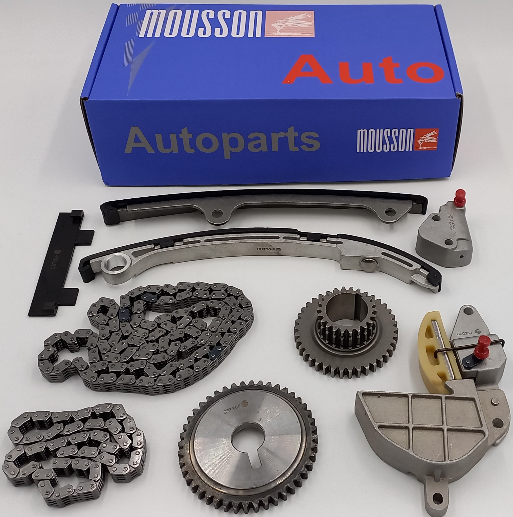 Комплект цепи ГРМ Nissan qr20de 2,0l - Mousson STKQR20DE