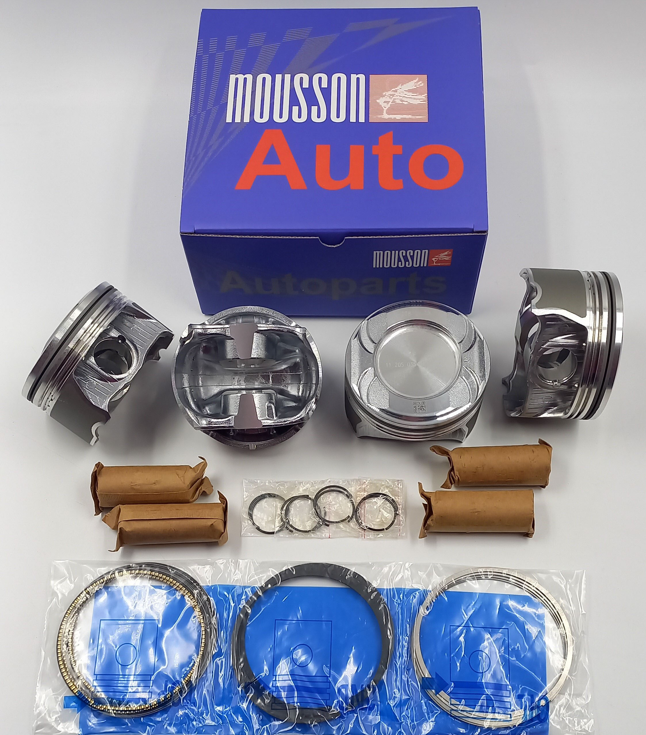 Поршень кольца комплект Benz m278.920 на 1 цилиндр - Mousson SPRM278920STD