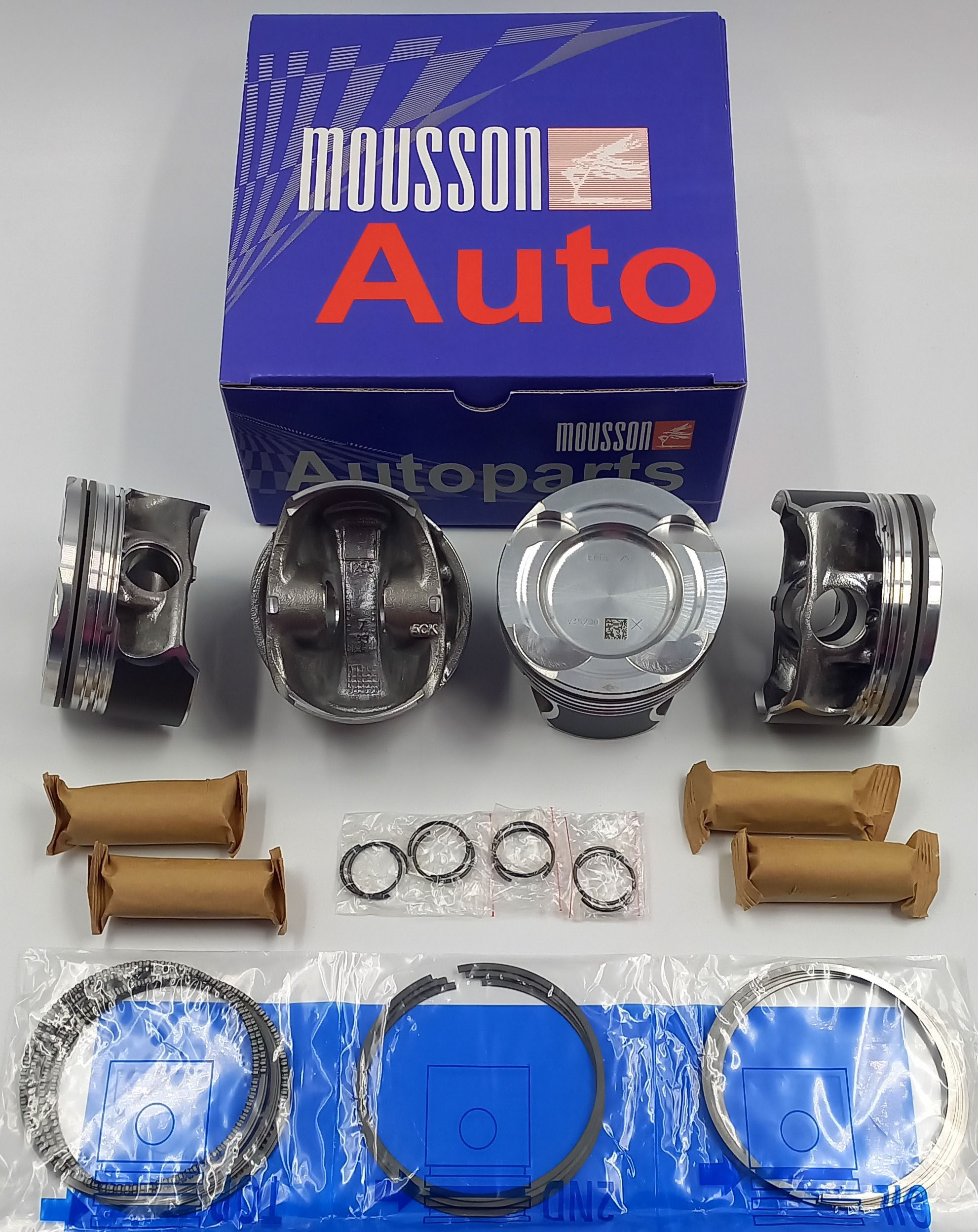 Поршень кольца комплект Benz m274.910 на 1 цилиндр - Mousson SPRM274910STD