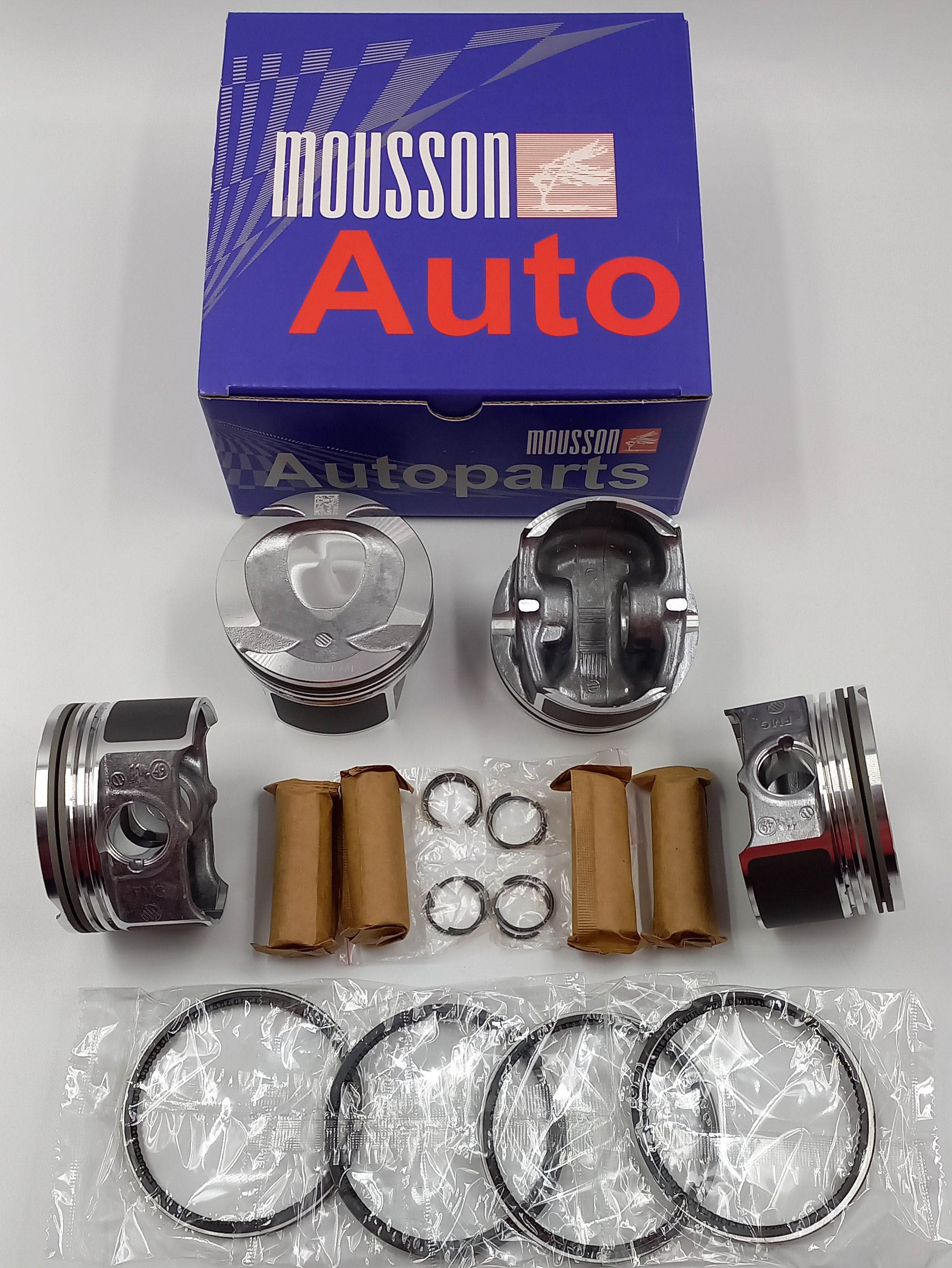 Поршень кольца комплект Benz m271.860 на 1 цилиндр - Mousson SPRM271860STD