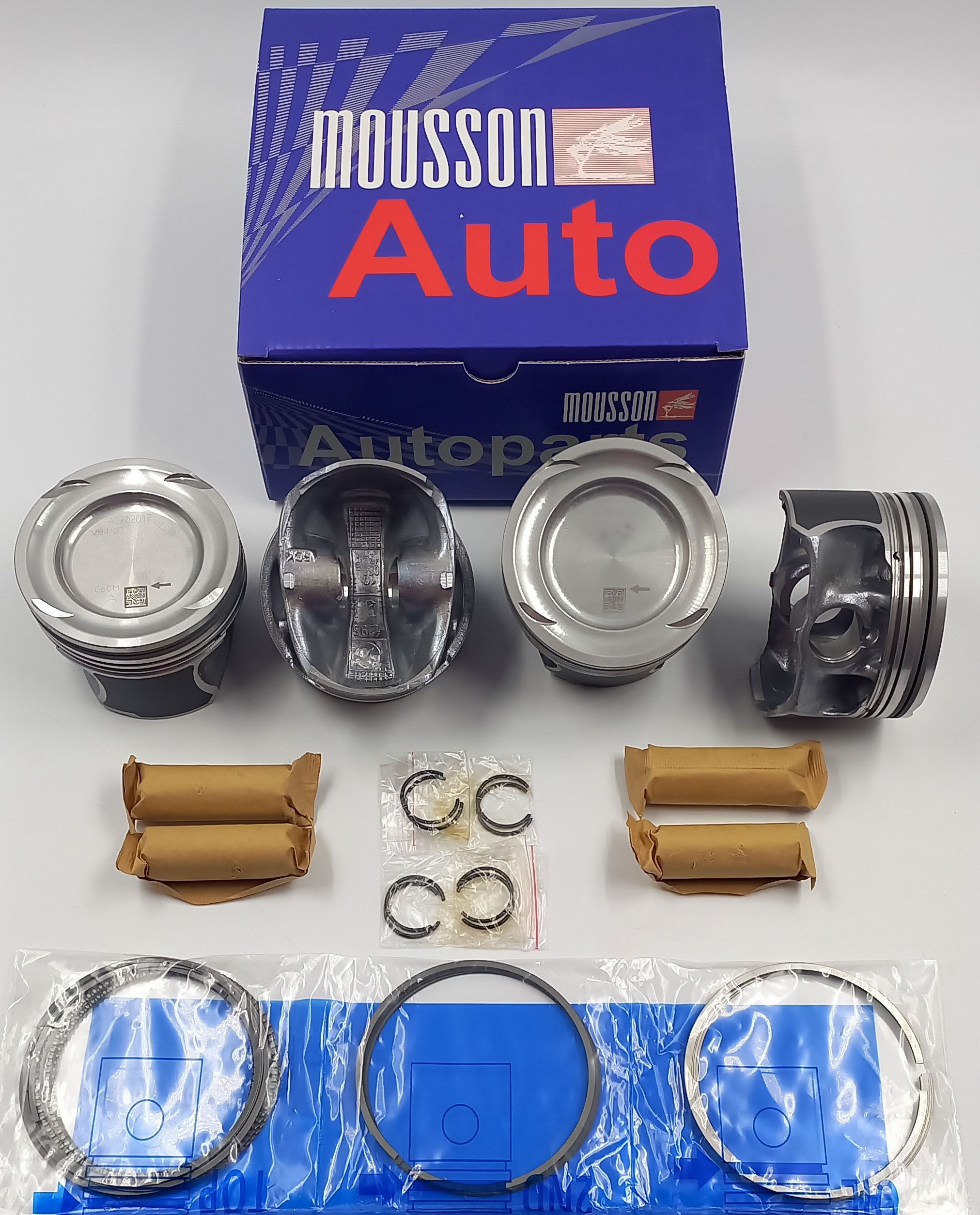 Поршень кольца комплект Benz m270.920 на 1 цилиндр - Mousson SPRM270920STD