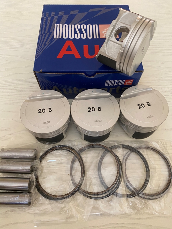 Поршень кольца ремонтные +0,5мм комплект Kia/Hyundai g4gc на 1 цилиндр - Mousson SPRG4GC050