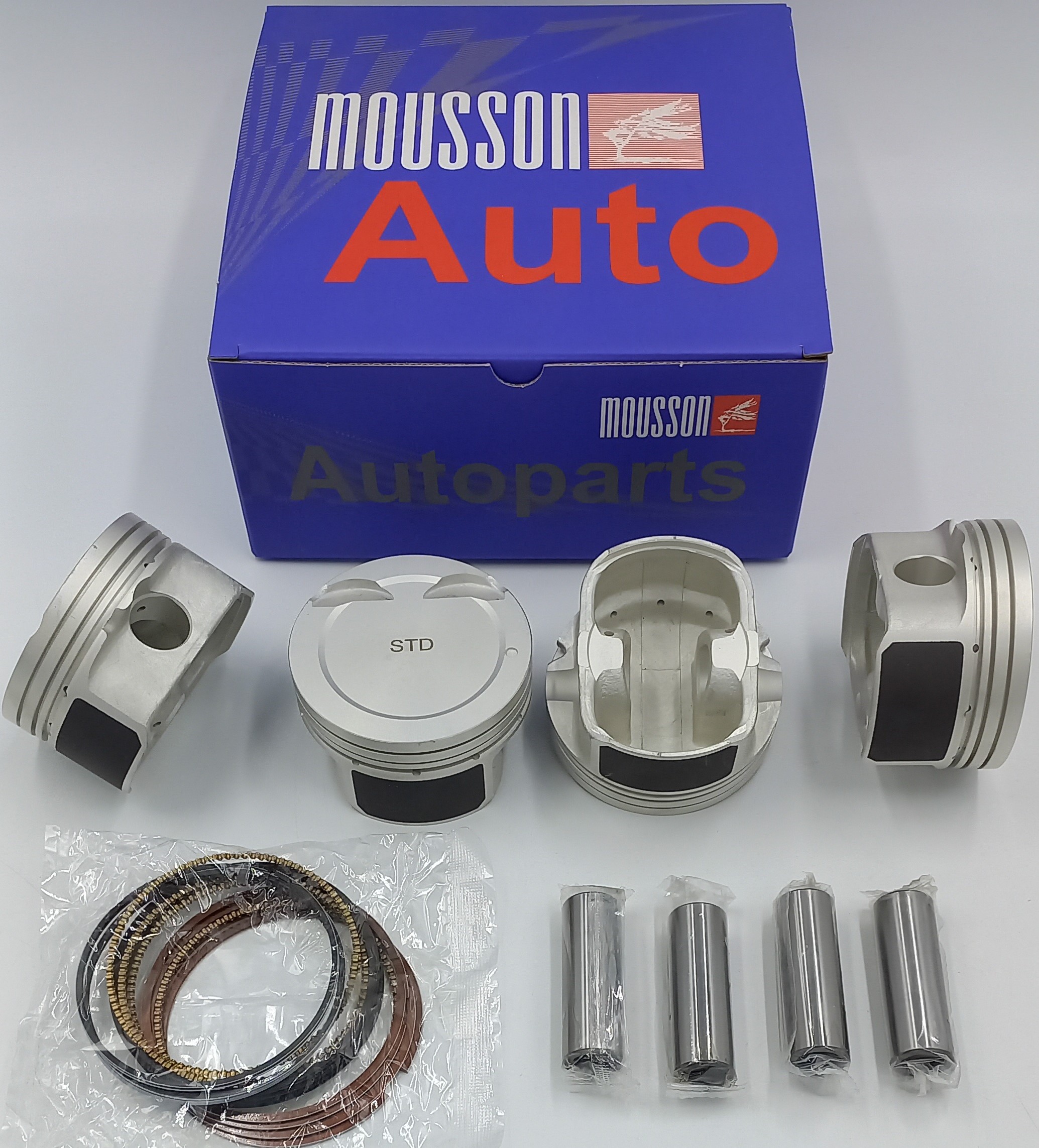 Поршень кольца комплект Kia/Hyundai 1,6l g4fc std на 1 цилиндр - Mousson SPRG4FCSTD