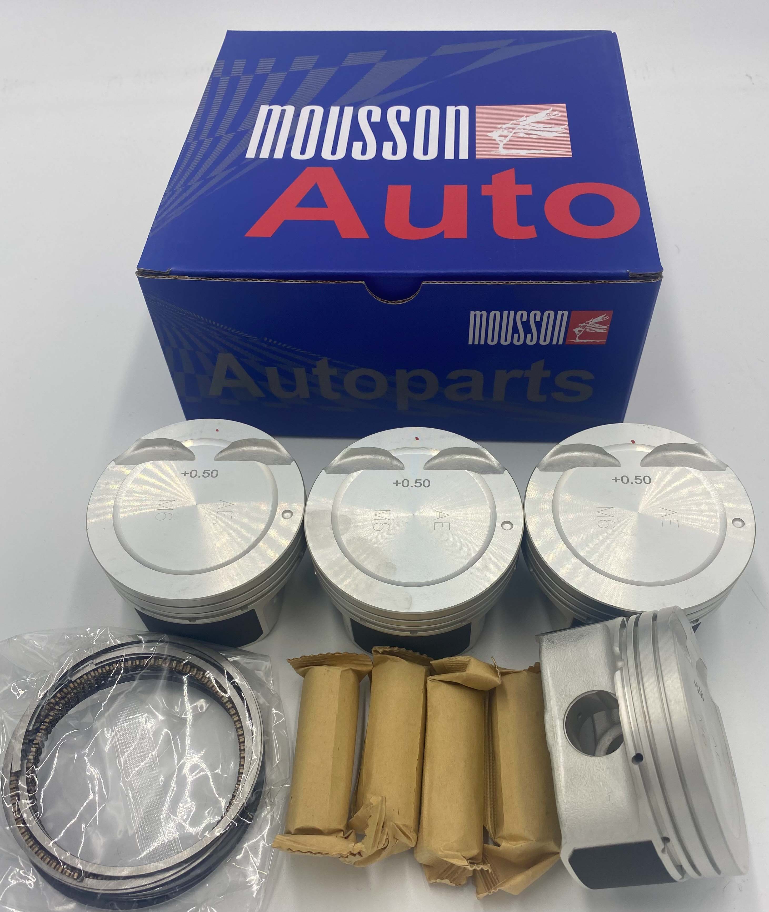 Поршень кольца ремонтные +0,5мм комплект Kia/Hyundai g4fc на 1 цилиндр - Mousson SPRG4FC050