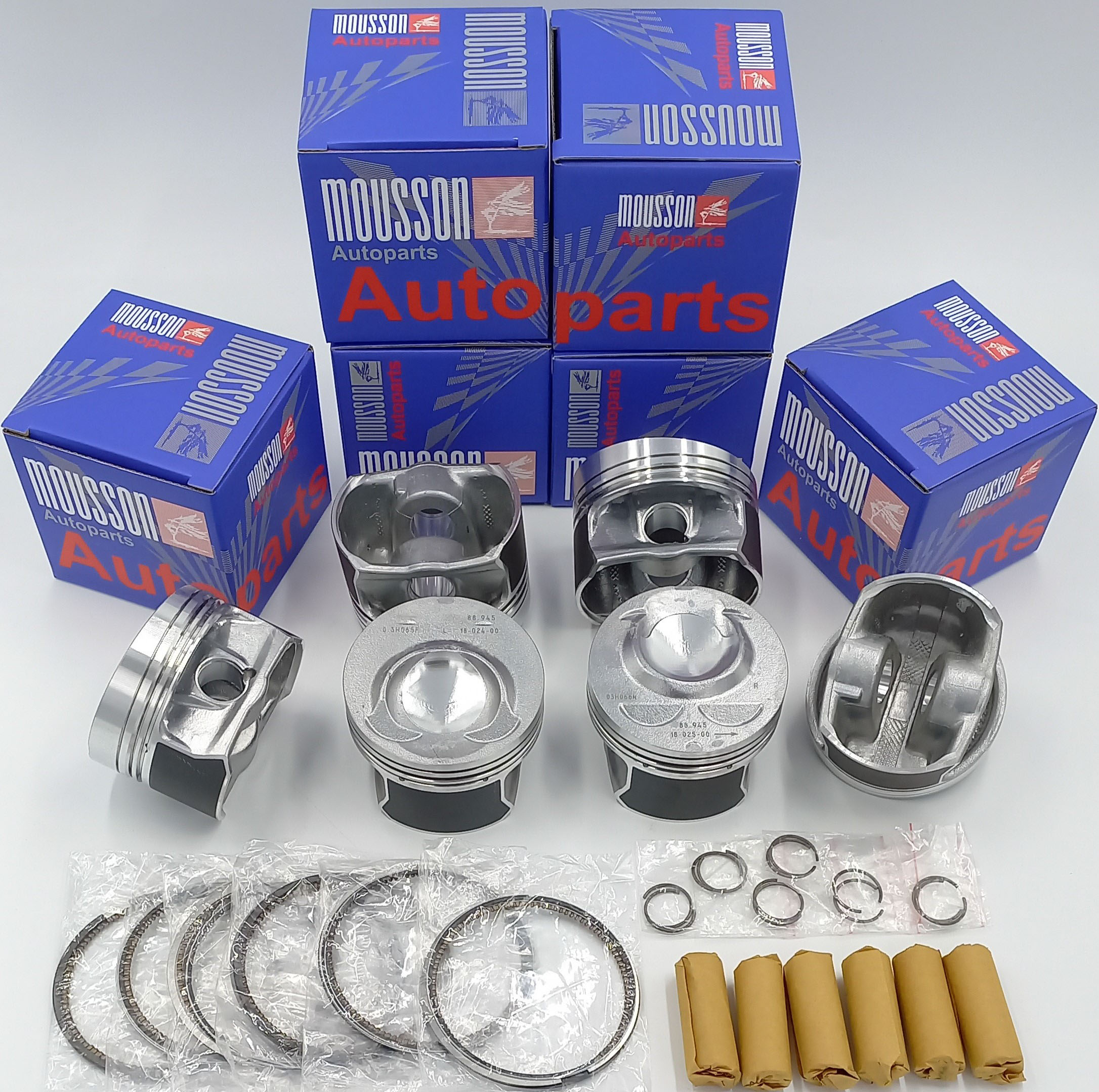 Поршень кольца комплект VW 3.6 ea390 20mm на 1 цилиндр - Mousson SPR36EA39020STD