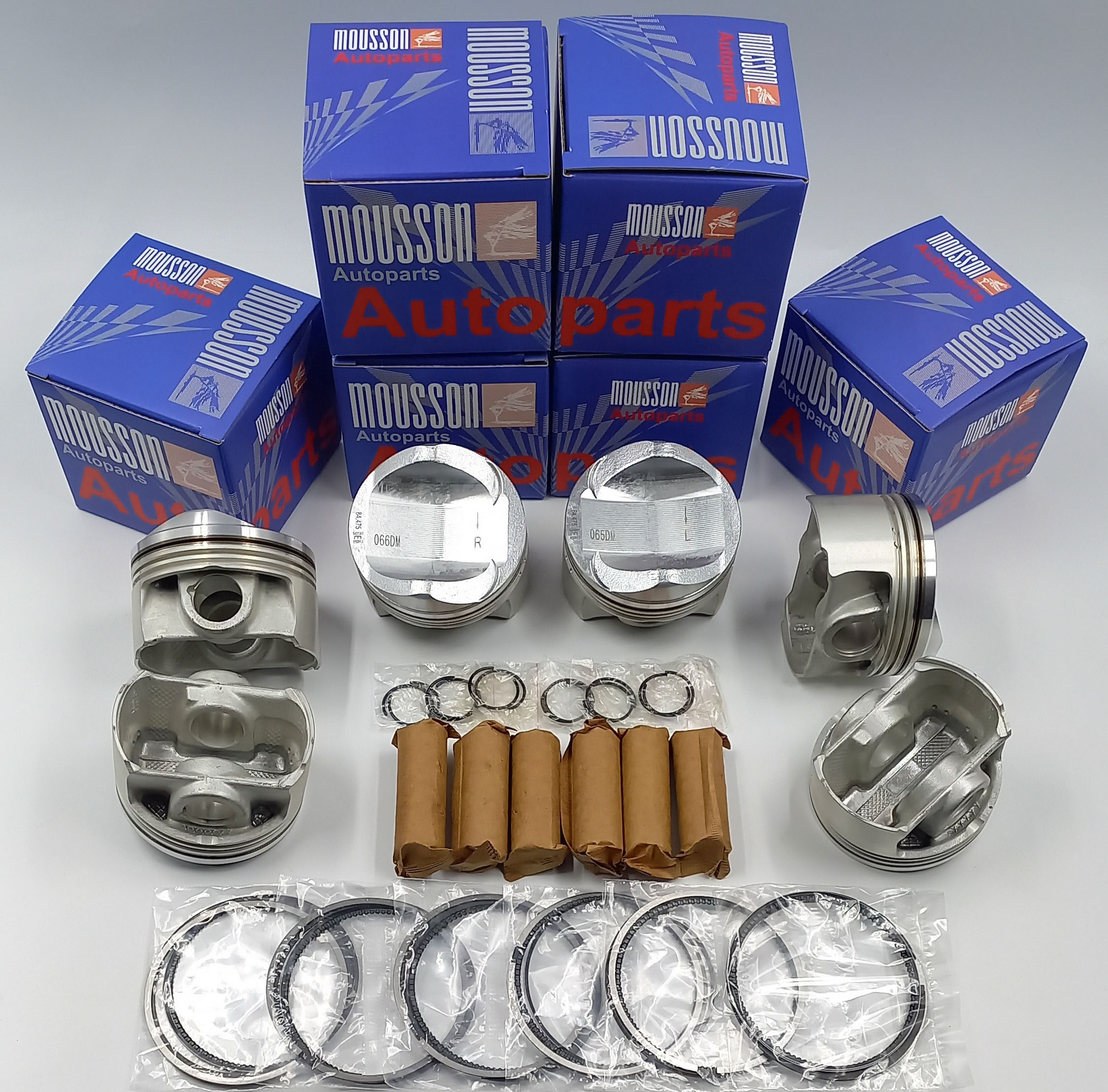 Поршень кольца комплект VW 3.0 ea837 22mm на 1 цилиндр - Mousson SPR30EA83722STD