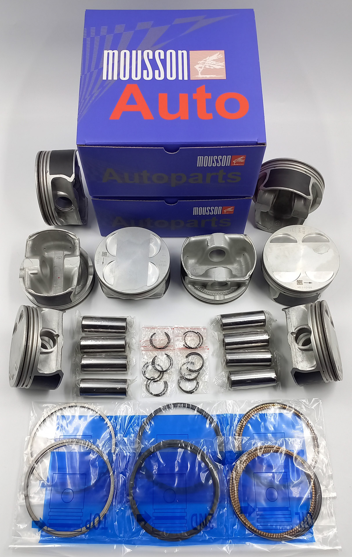 Поршень кольца комплект BMW 4,8l n62b48 на 1 цилиндр - Mousson SPRN62B48STD