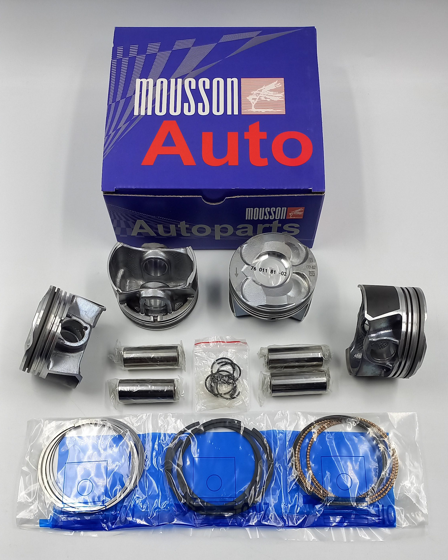 Поршень кольца комплект BMW 1,6l n13b16 на 1 цилиндр - Mousson SPRN13B16STD