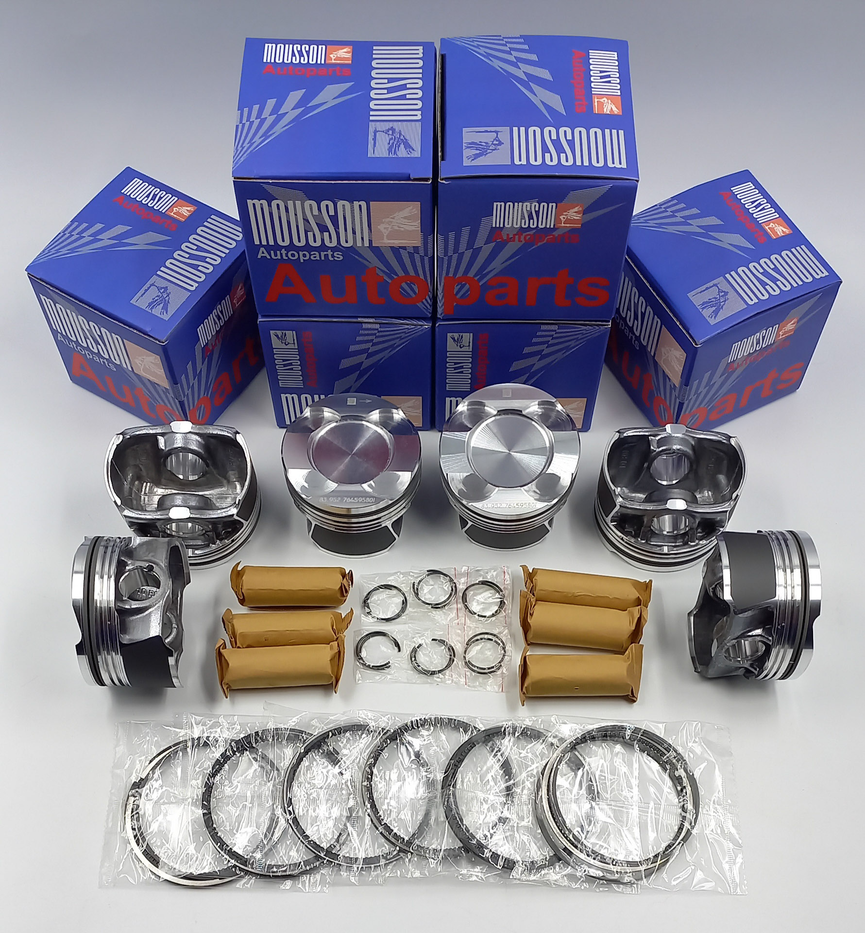 Поршень кольца комплект BMW 3,0l n55b30 на 1 цилиндр - Mousson SPRM55B30STD