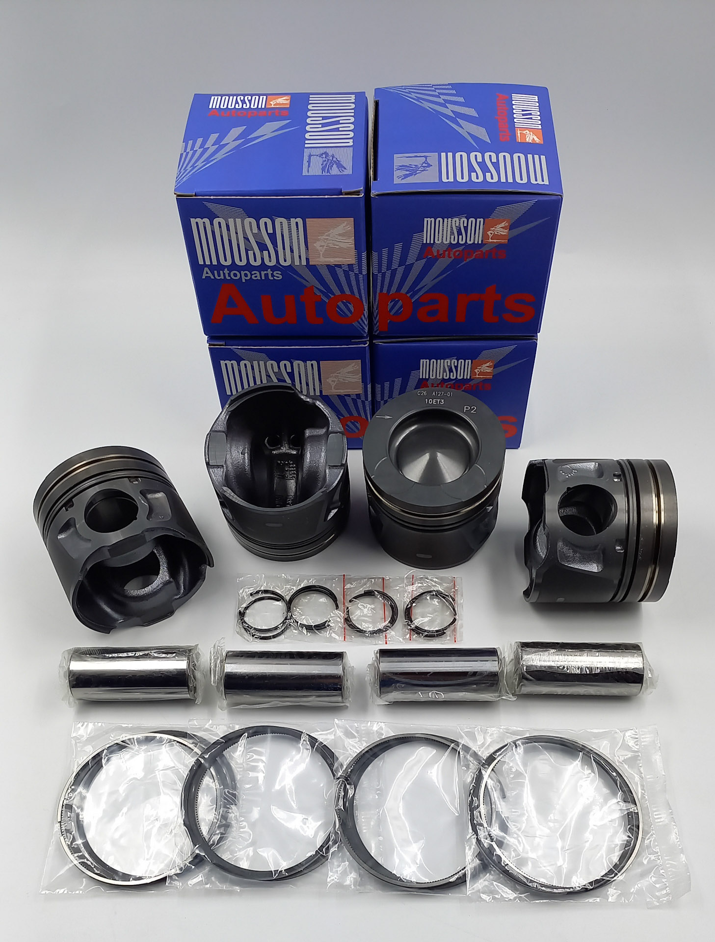 Поршень кольца комплект Range Rover 224 DTна 1 цилиндр - Mousson SPR224DTSTD