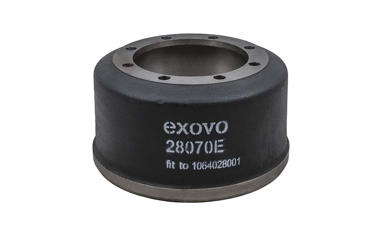 барабан тормозной 367х180 - EXOVO 28070E