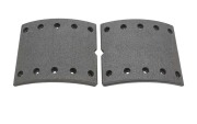 Накладки тормозные (комплект) 420х180- STD (80 отв.: 8х15 / 93251)- ECO PL - EXOVO 191910E